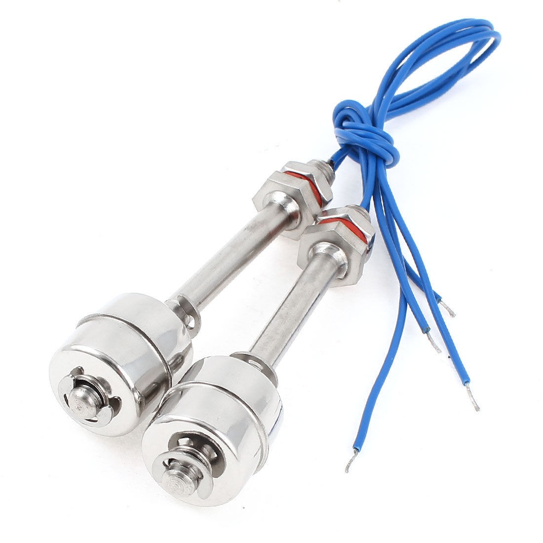 2 x ZS10010 Liquid Water Level Sensor Vertical Floating Switches 100mm Length
