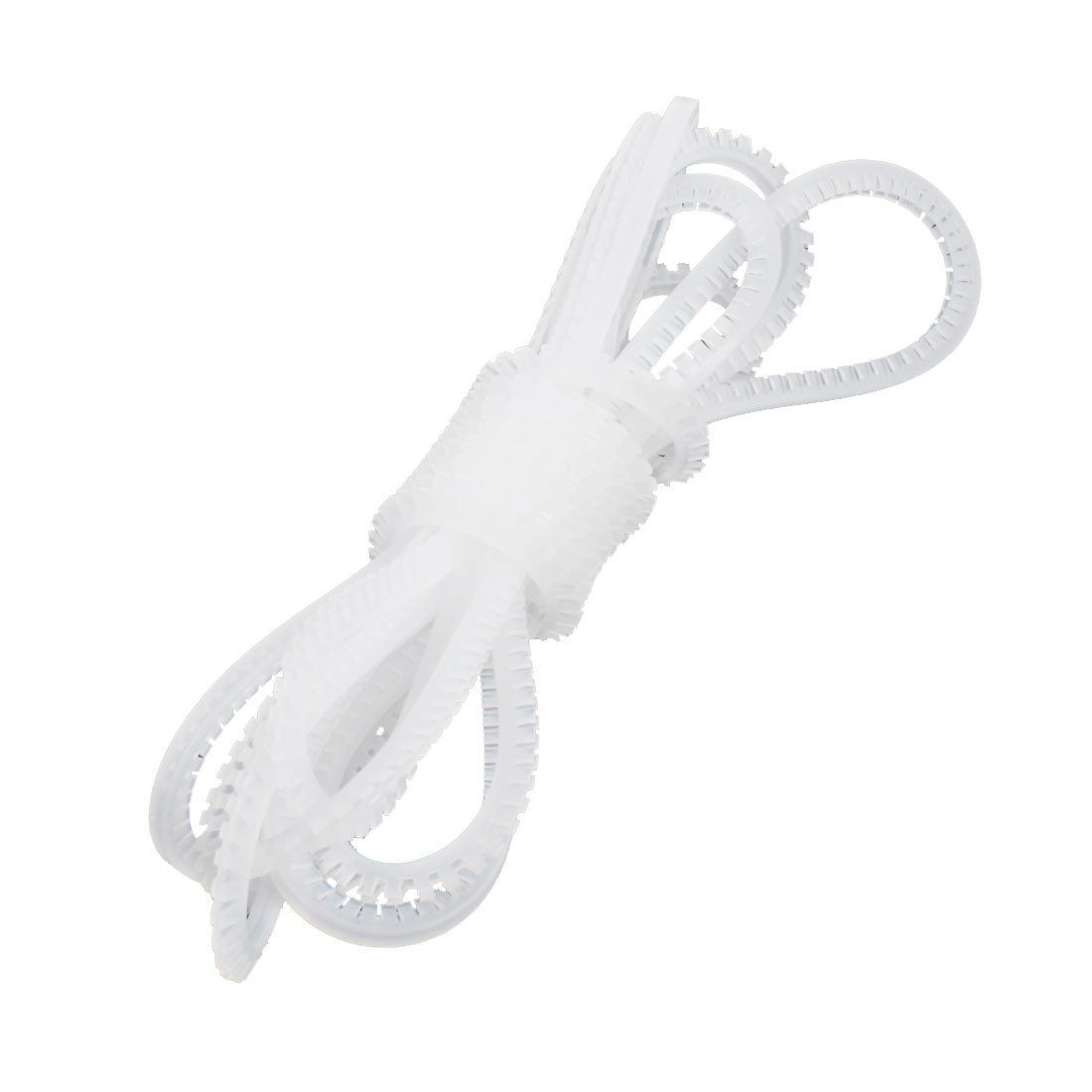 10ft KG-012 1-1.2mm Thickness White PE Insulated Slot Movable Bushing