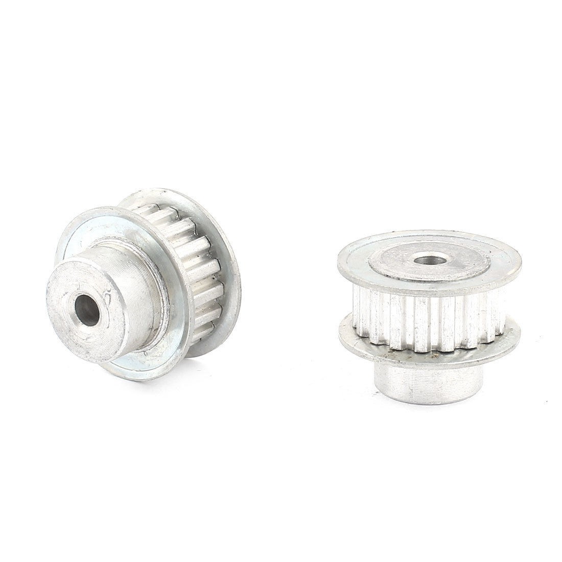 2 Pcs Stainless Steel XL Type 18T 18 Teeth 6mm Diameter Bore Timing Belt Pulley