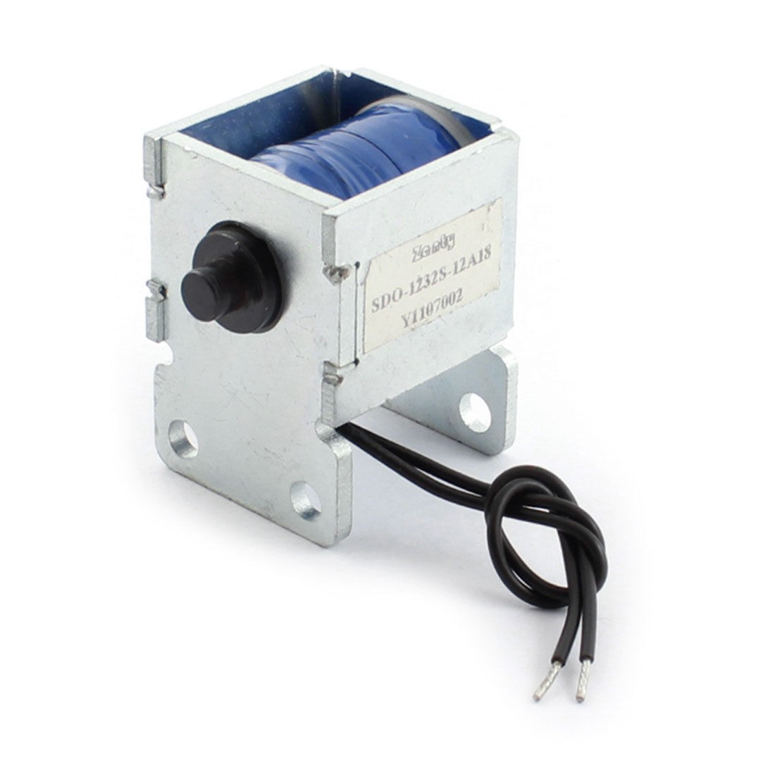 Replacement DC 12V 50g Force 0mm Stroke Push Pull Type Solenoid Electromagnet