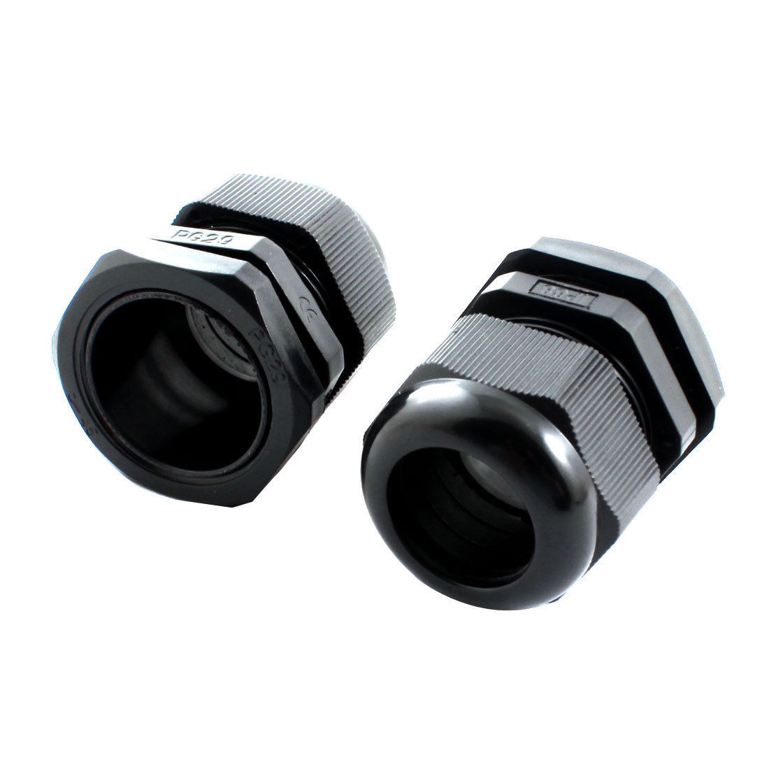 2Pcs Waterproof Fixing Gland Connector PG29 for 18-25mm Dia Cable Wire