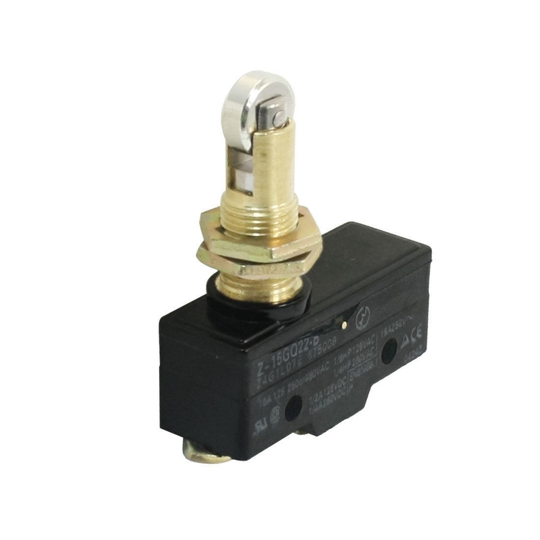 Z-15GQ22-B SPSD 1NO 1NC 12mm Panel Mount Roller Plunger Basic Limit Switch