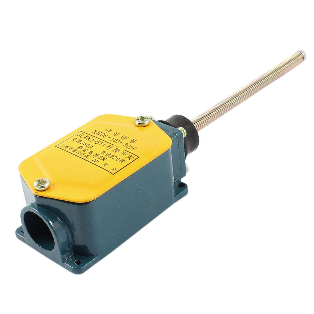 AC380V DC220V 5A Flexible Coil Spring Rod Level Limit Switch for CNC Mill Plasma