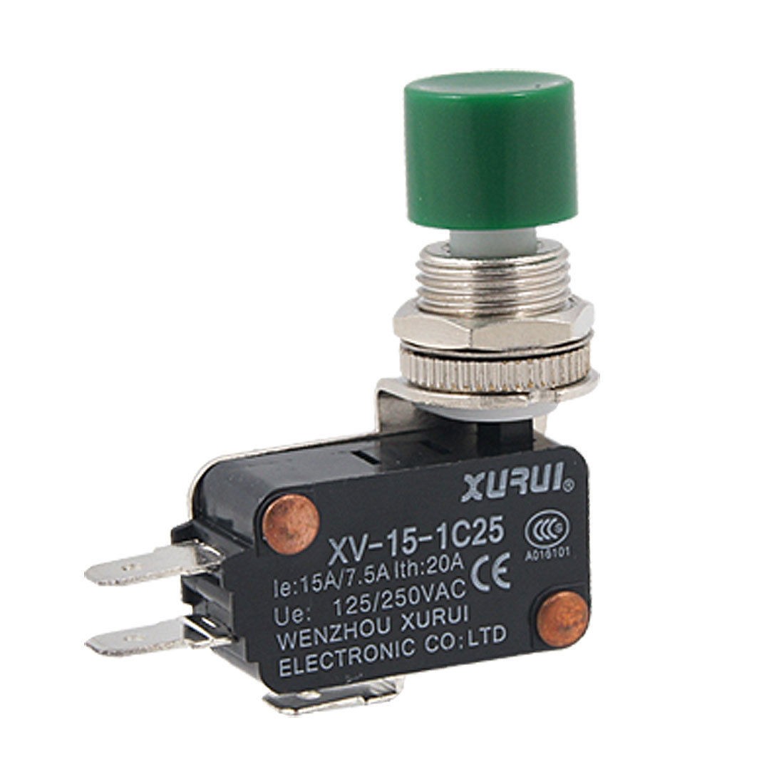 Push Button Actuator SPDT AC Miniature Micro Switch Mlomh