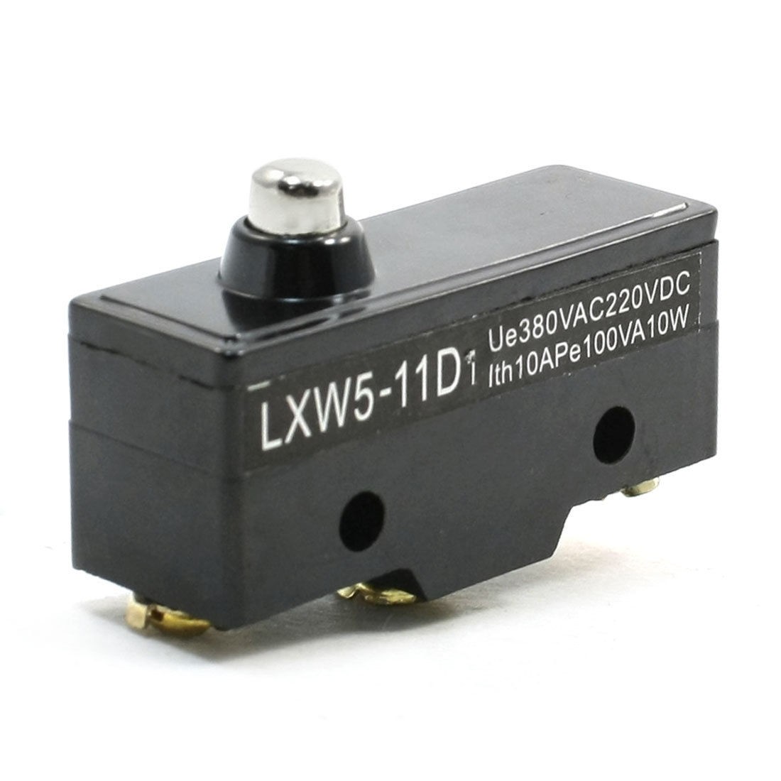 Panel Mount Short Spring Plunger Actuator Momentary Micro Switch