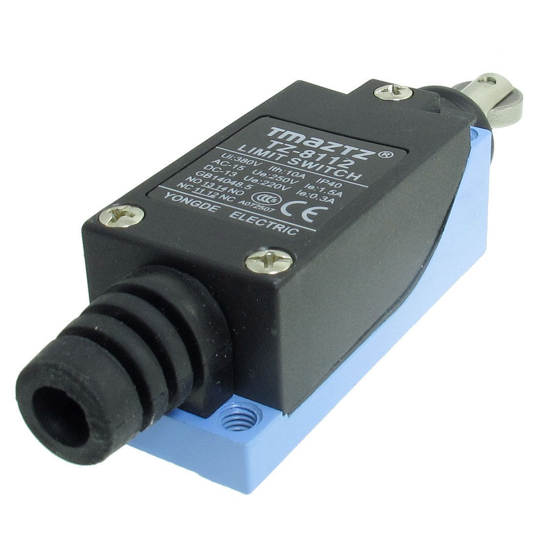 1.5A/250VAC 0.3A/220VDC Parallel Roller Plunger Enclosed Limit Switch TZ-8112
