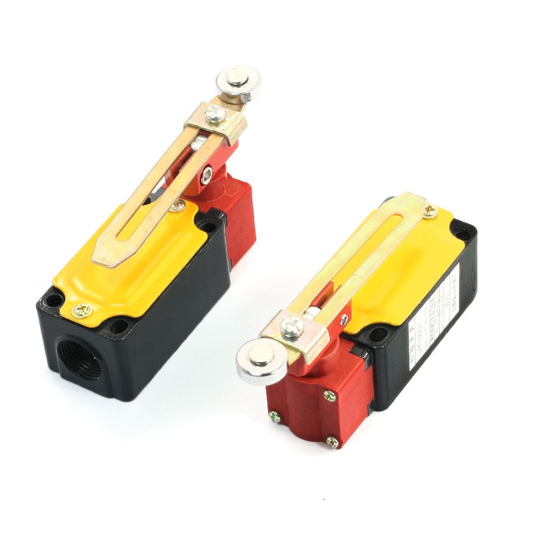 2 Pieces LSK3-20S/T Momentary Rotary Flexiable Roller Lever Limit Switch