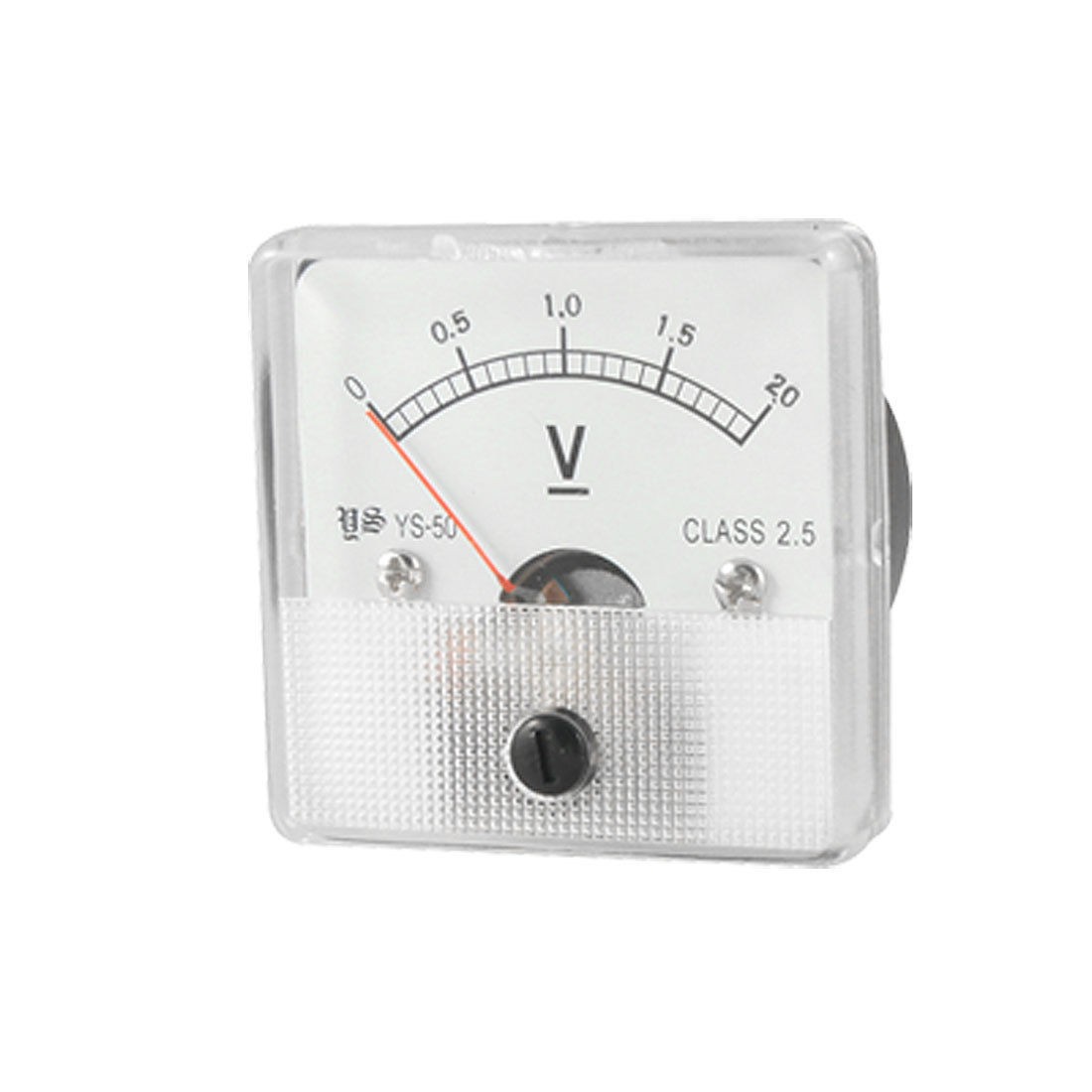 Class 2.5 Analog Voltage Panel Meter Voltmeter DC 0-2V