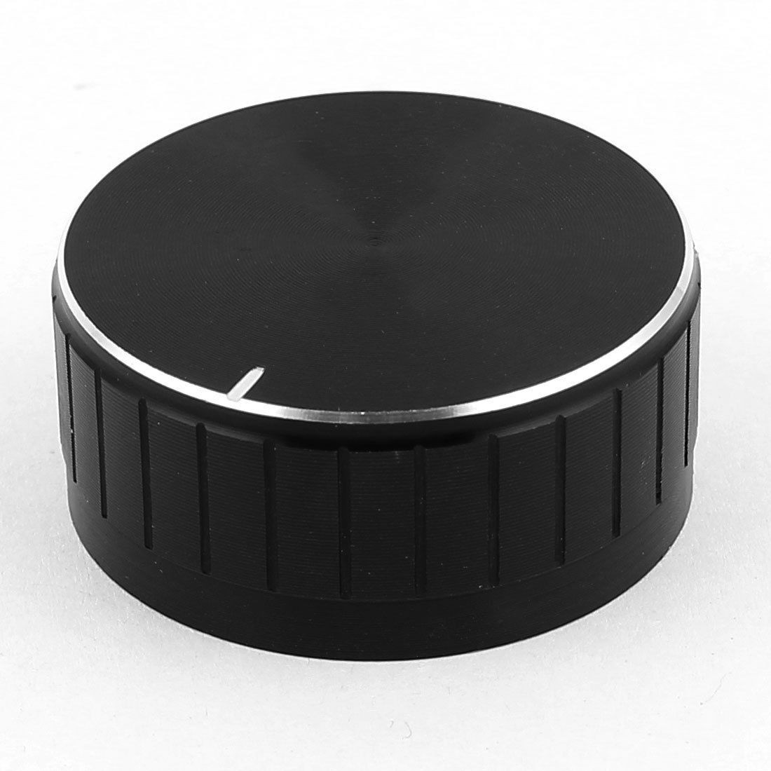 Black Plastic Potentiometer Rotary Control Knobs Caps 17x40mm