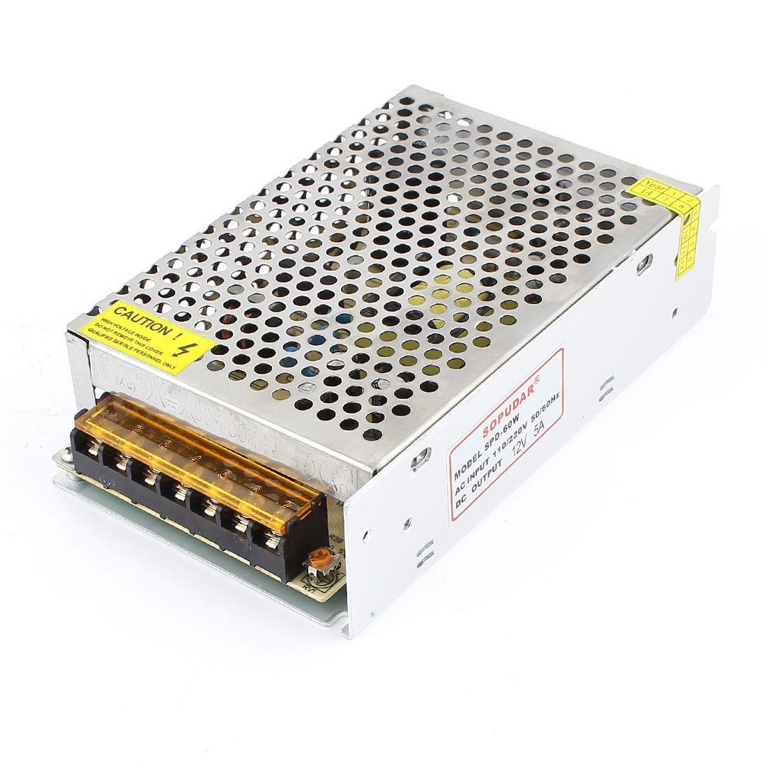 SPD-60W AC 110V/220V to DC 12V 5A LED Switching Power Supply