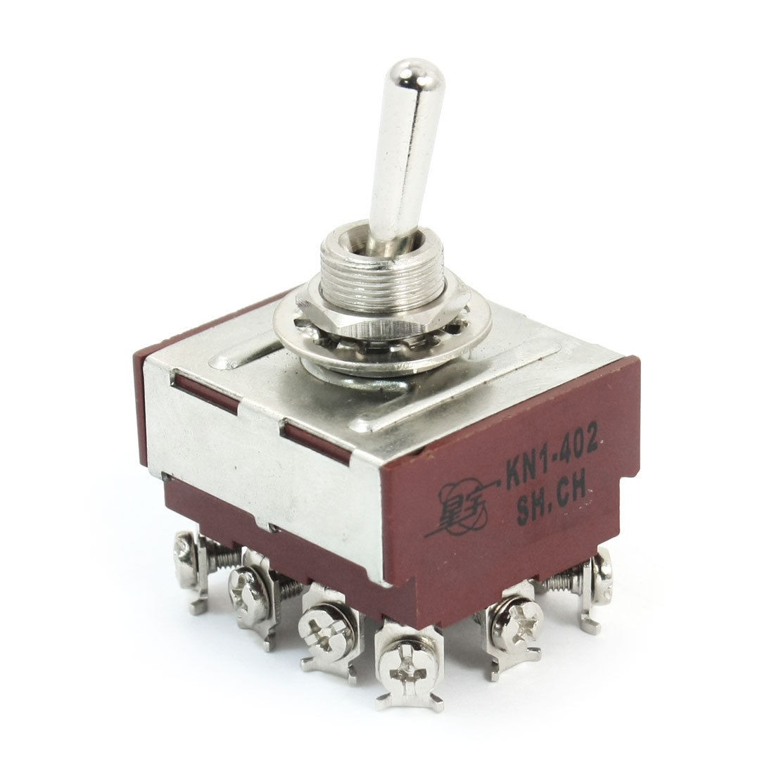 4PDT 2 Positions ON/ON Auto Motor Rocker Toggle Switch AC 250V 8A