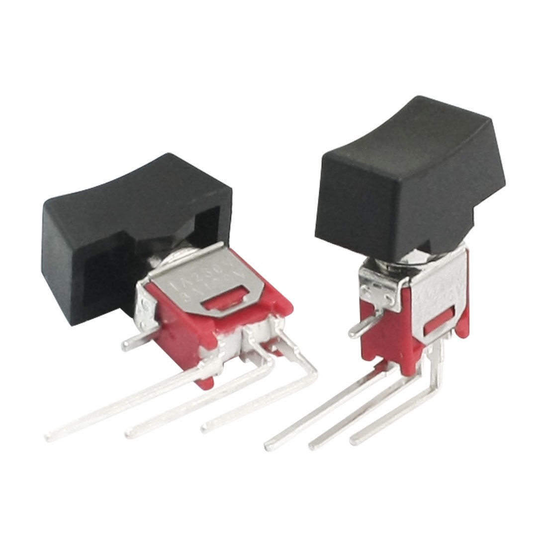 2pcs 250V 1A 120V 3A SPDT 3 Position ON/OFF/ON Toggle Switch w Cover
