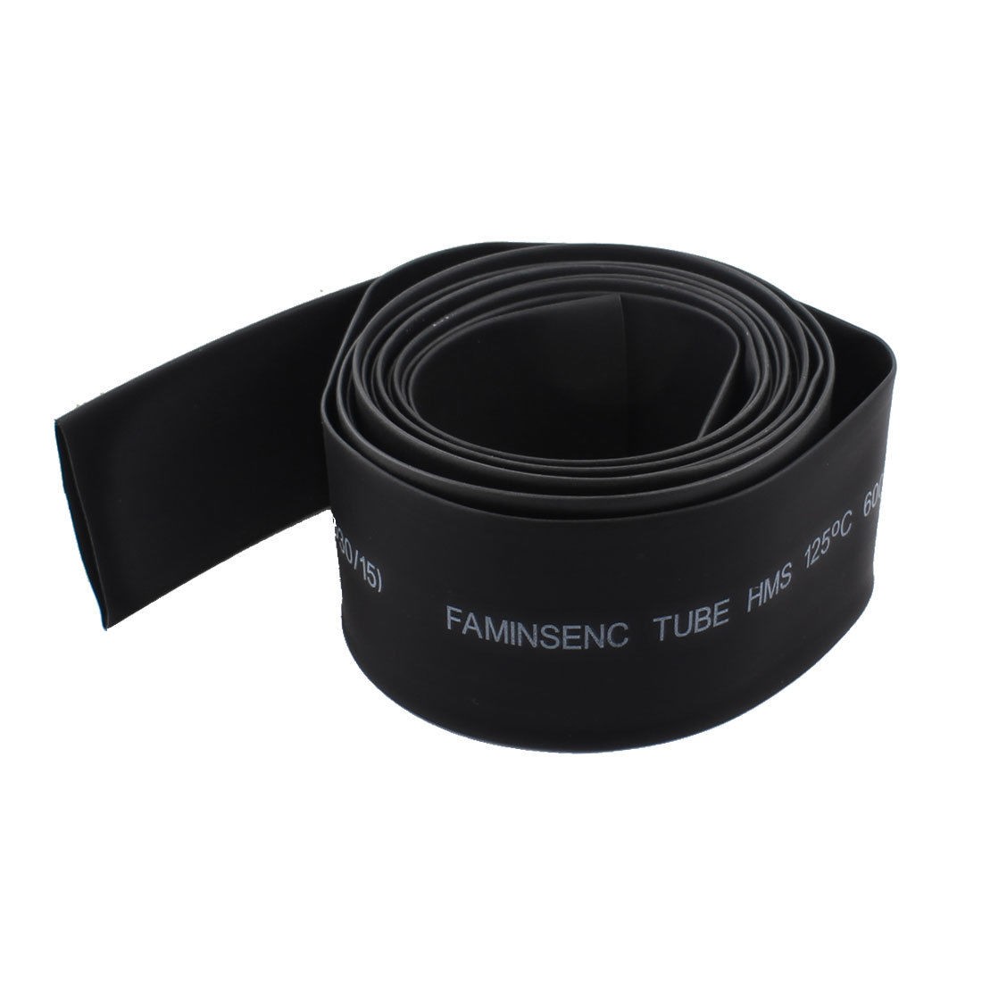 125C 30mm 15mm Shrink Ratio 2:1 Heat Shrinkable Tube Sleeving Wrap 9.8Ft