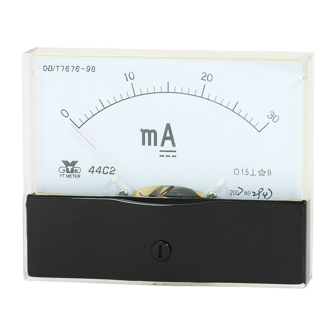 Measurement Tool Analog Panel Ammeter Gauge DC 0 - 30mA Measuring Range