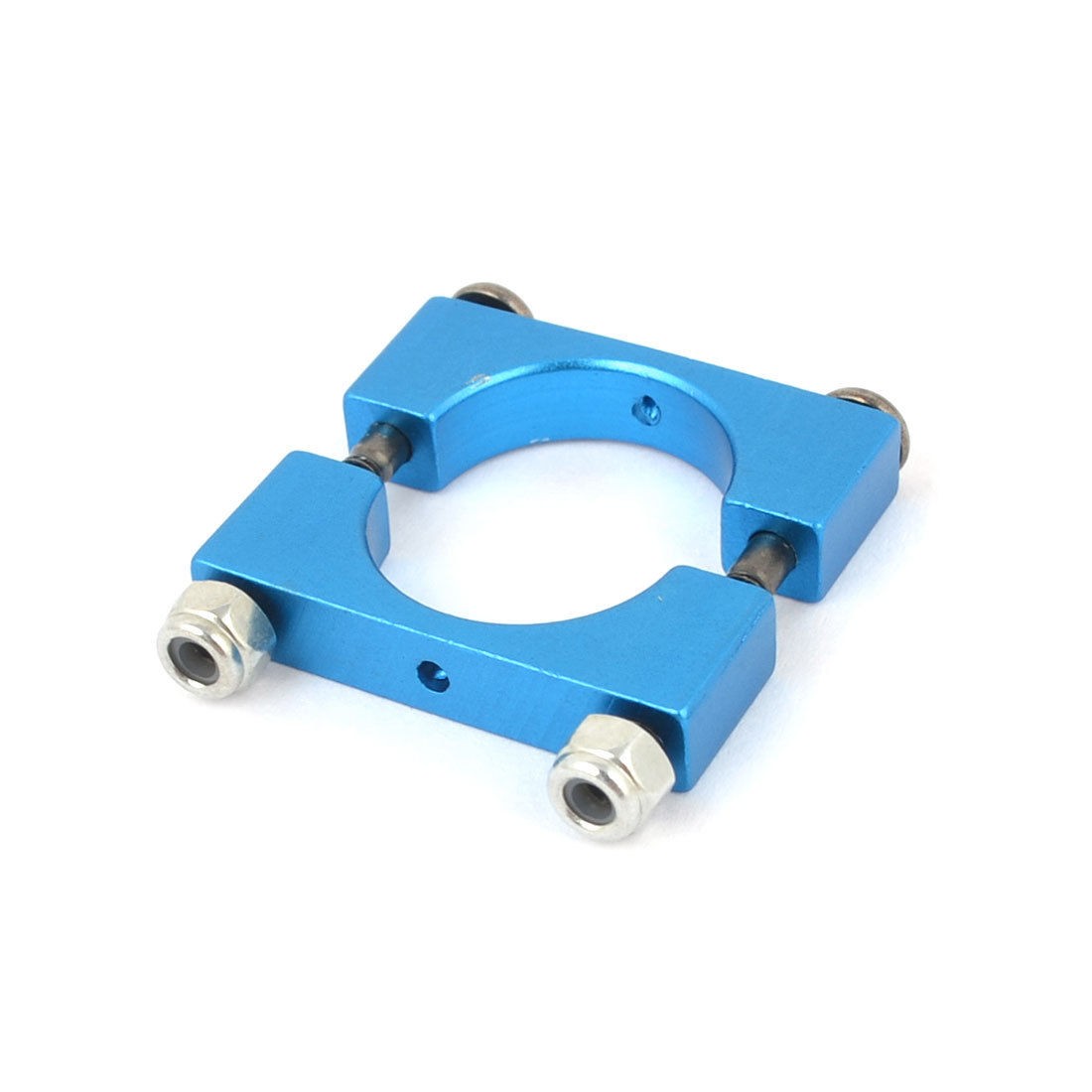CNC Alloy 15mm Blue Tube Boom Mount Motor Clamp for DIY Quadcopter