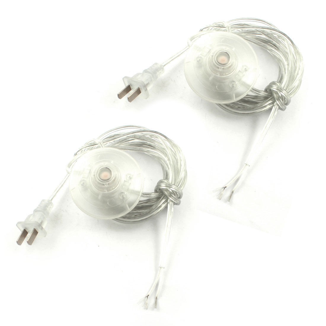 2Pcs AC125V 3A AC250V 6A US Plug Step On Foot Switch 3.5M
