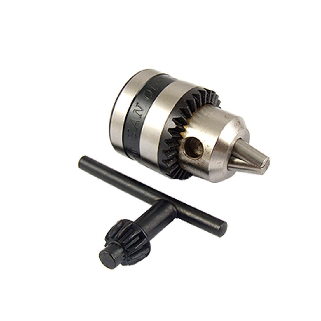 Keyed 3/8-24UNF Mount 0.6-6mm Spanner Drill Chuck Set