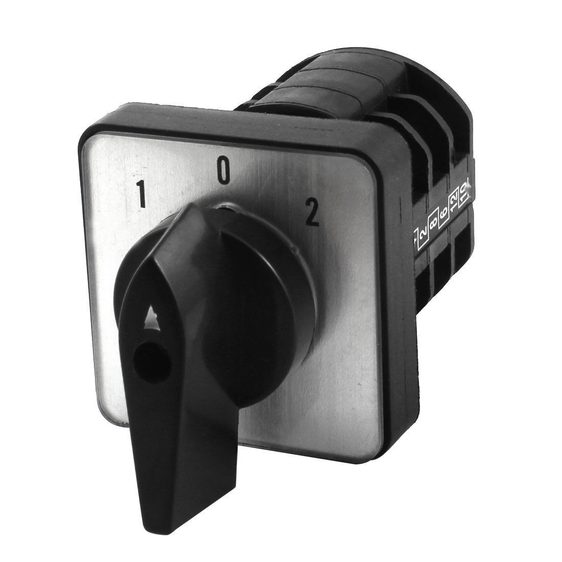 LW8-10A Panel Mount 3-Position 3Pole Rotary Selector Changeover Switch 380V 10A