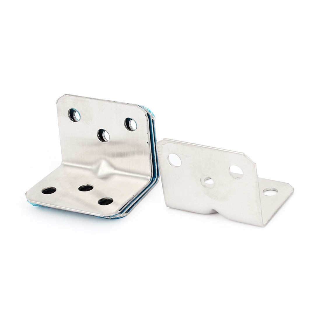 5 Pcs 5mm Mounting Thread Dia 6 Hole Right Angle Bracket Support 3.5cm x 3.5cm
