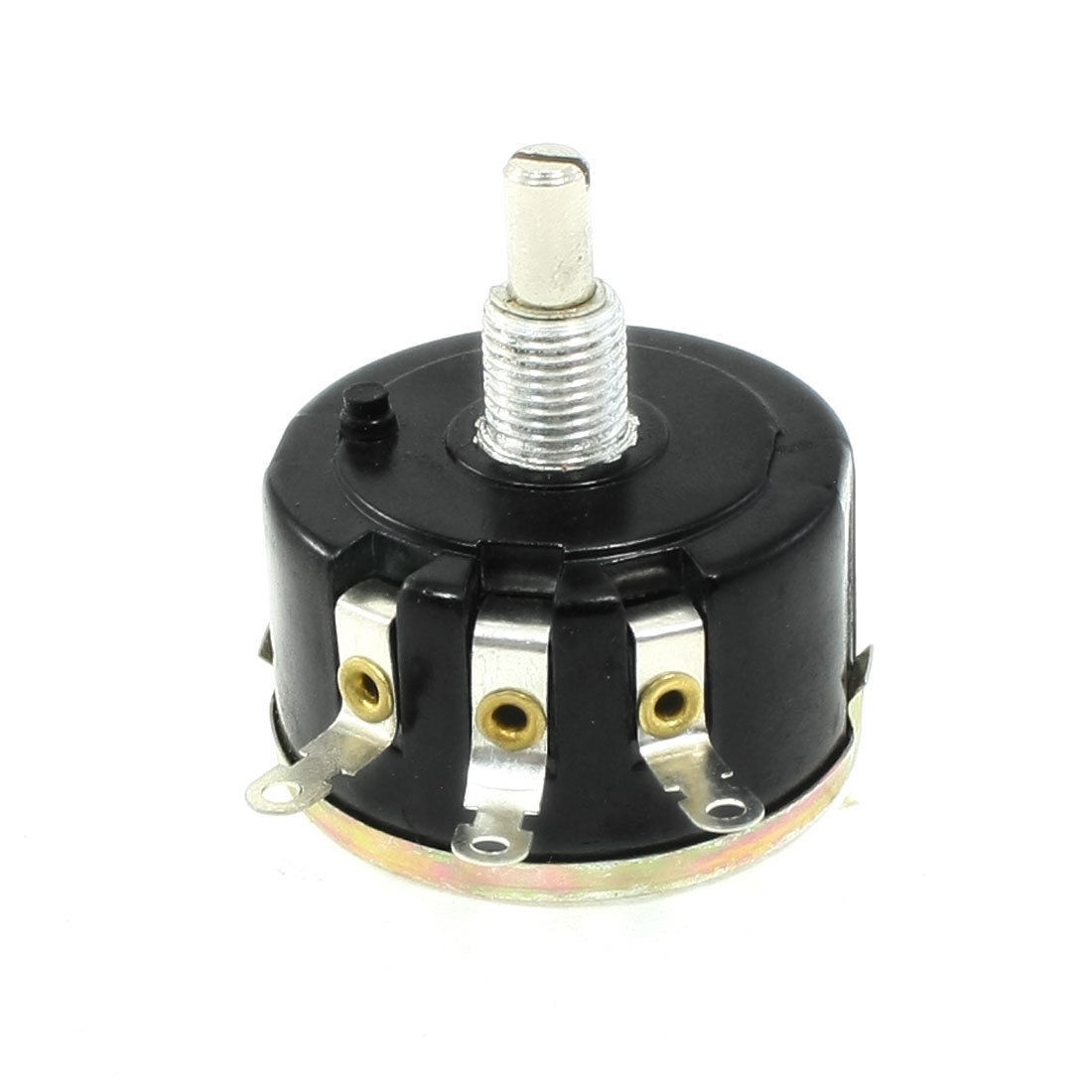 47K ohm Single Turn Carbon Composition Rotary Taper Potentiometer