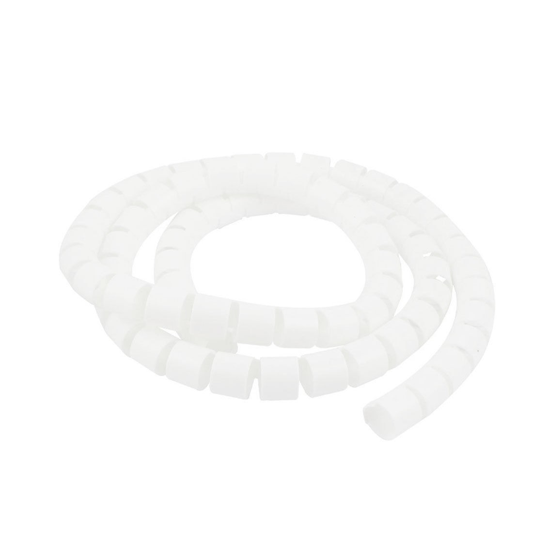 15mm x 1.5 Meter Spiral Wrapping Band Cable Organizer Wrap for PC Line