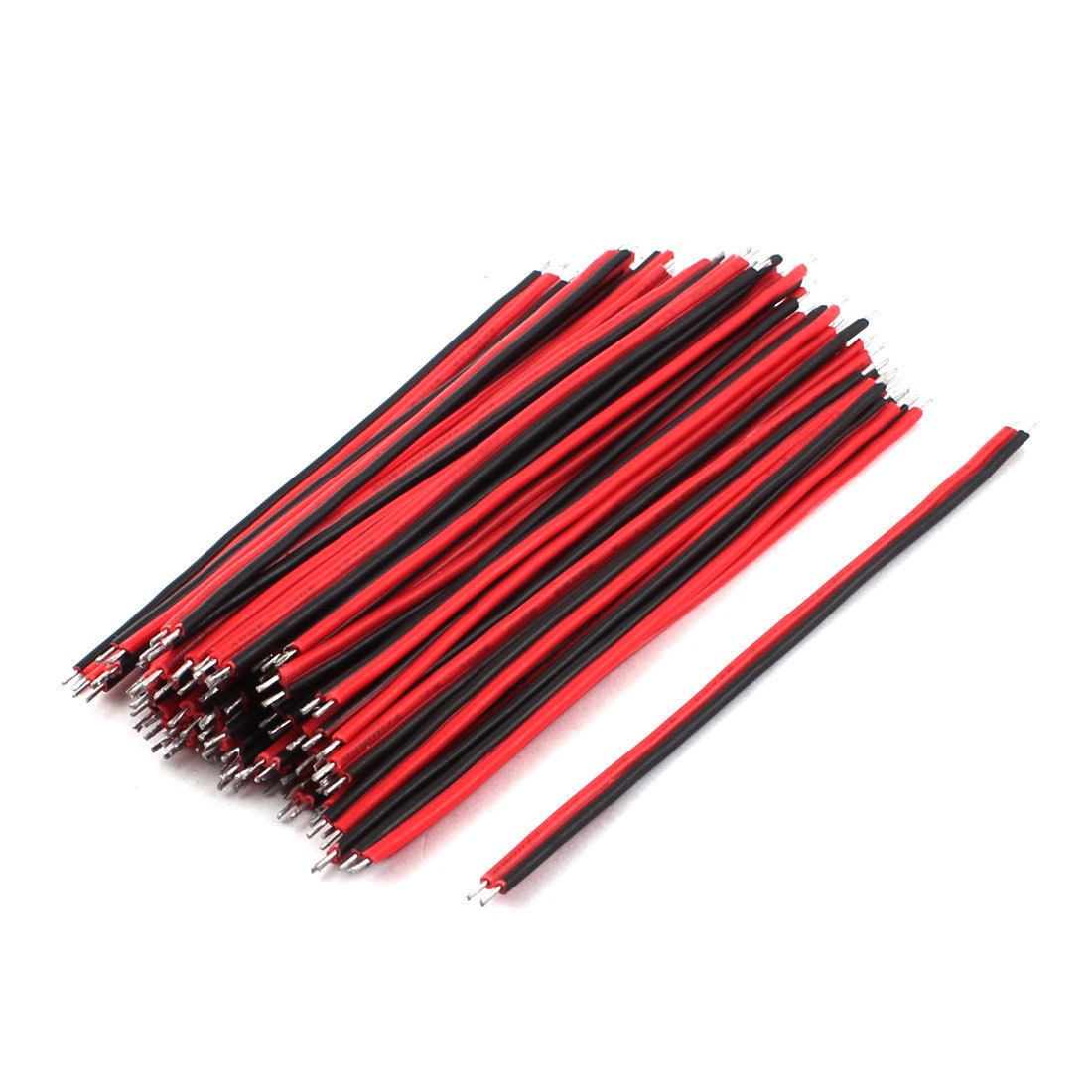 60 Pairs 10cm Flexible 2 Ends Tin Plated Breadboard Testing Jumper Wire