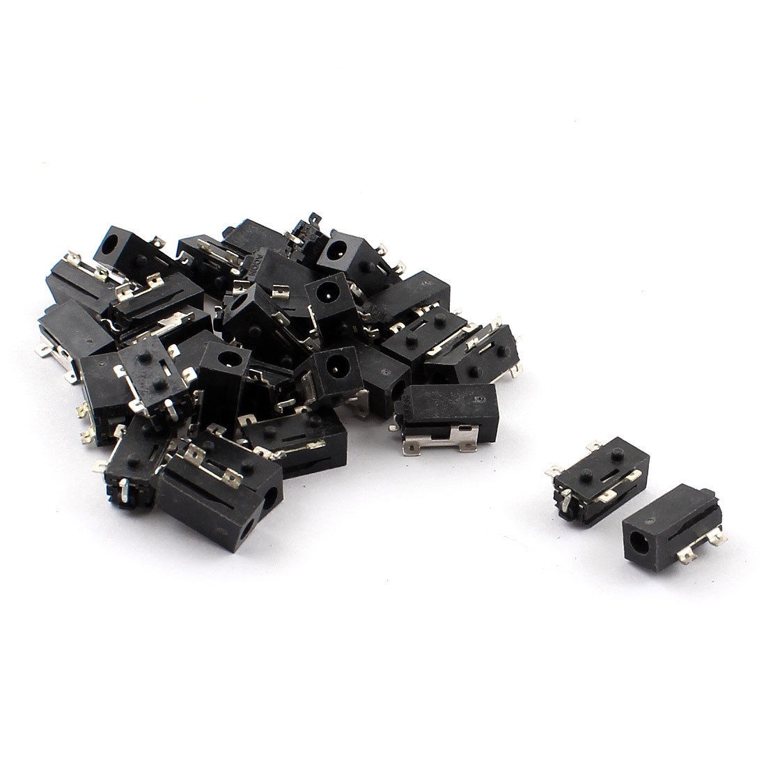 30pcs 4 Pins Surface Mount Soldering 2.5mm Female Audio Socket Connector