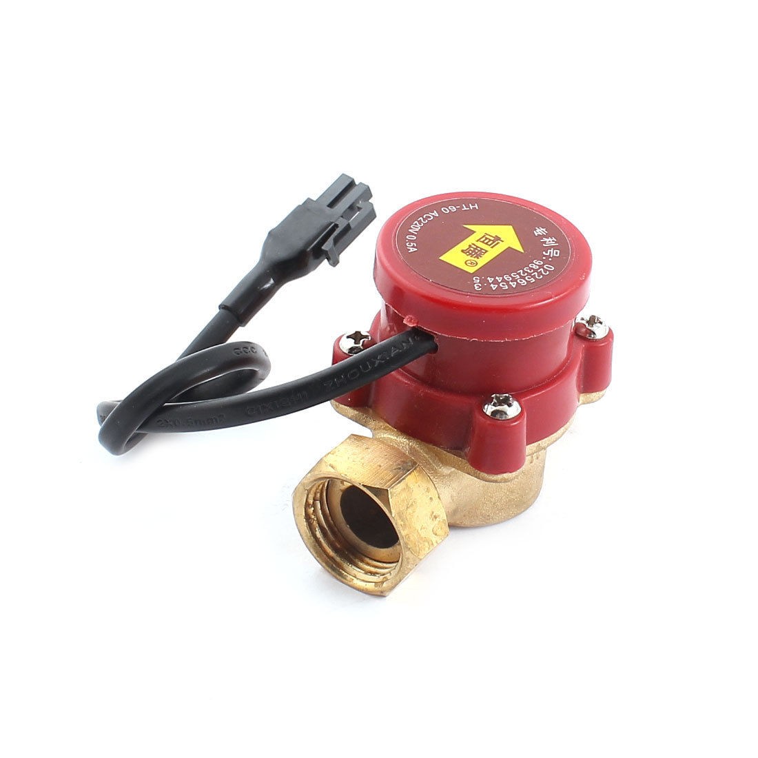 1/2BSP 1/2BSP Male/Female Thread Water Pump Flow Control Switch 5L/min 90W