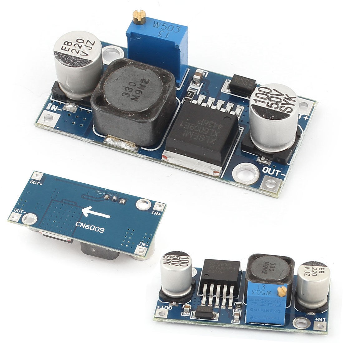 DC DC Input 3 5 18V Output 4V 24V Adjustable Step Up Power Converter Module 1pcs