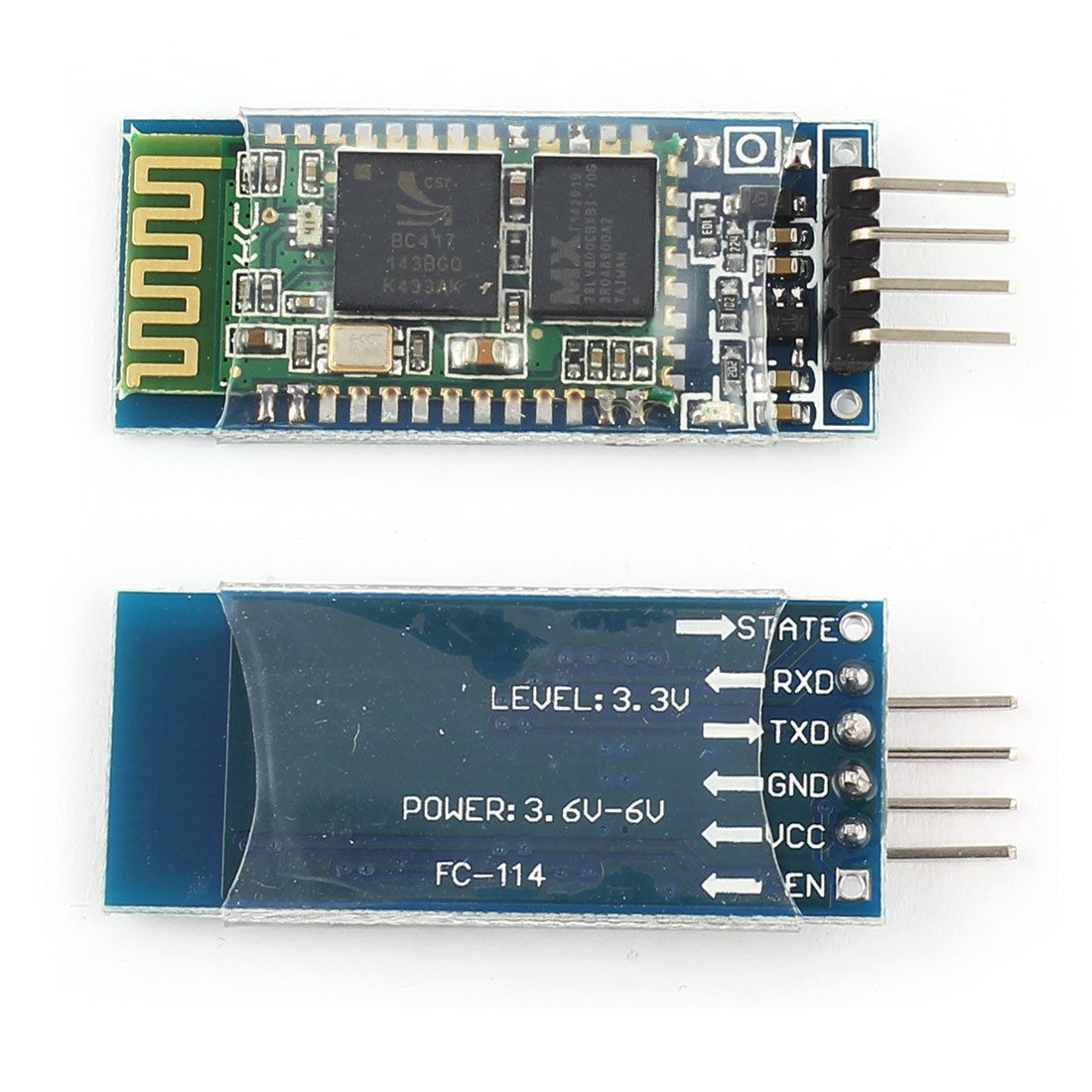 HC 06 RS232 Wireless Serial 4 Pins Bluetooth RF Transceiver Module X1