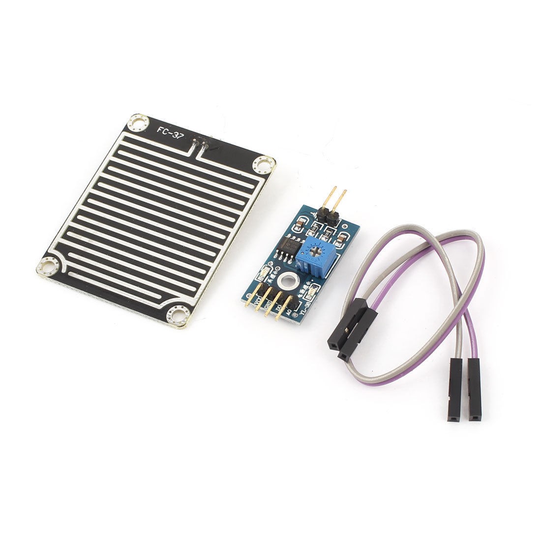 10 Pcs Raindrops Rain Detection Sensor Weather Humidity Module for Arduino