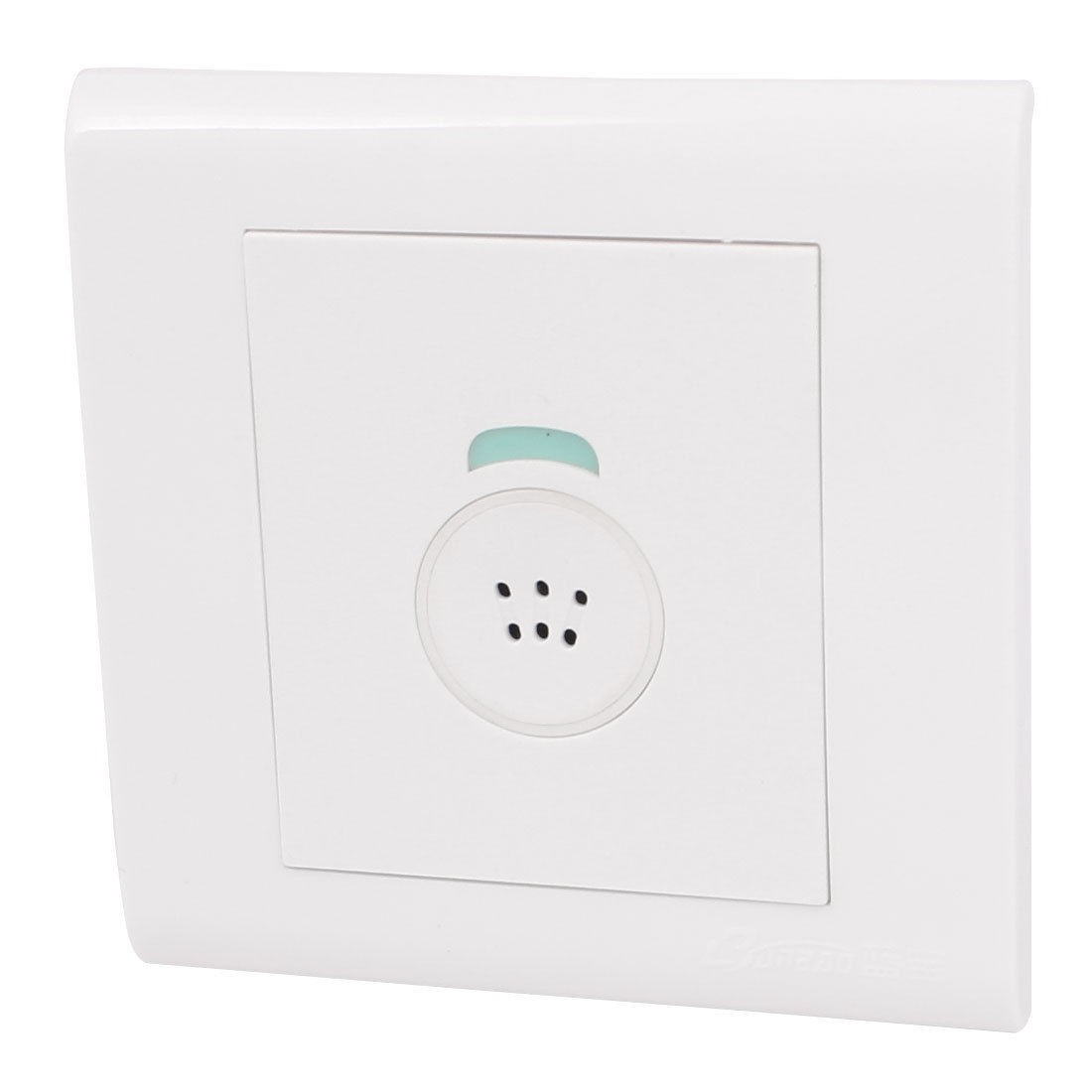 Sound Sensor Control Wall Mount Switch White AC 250V 200W