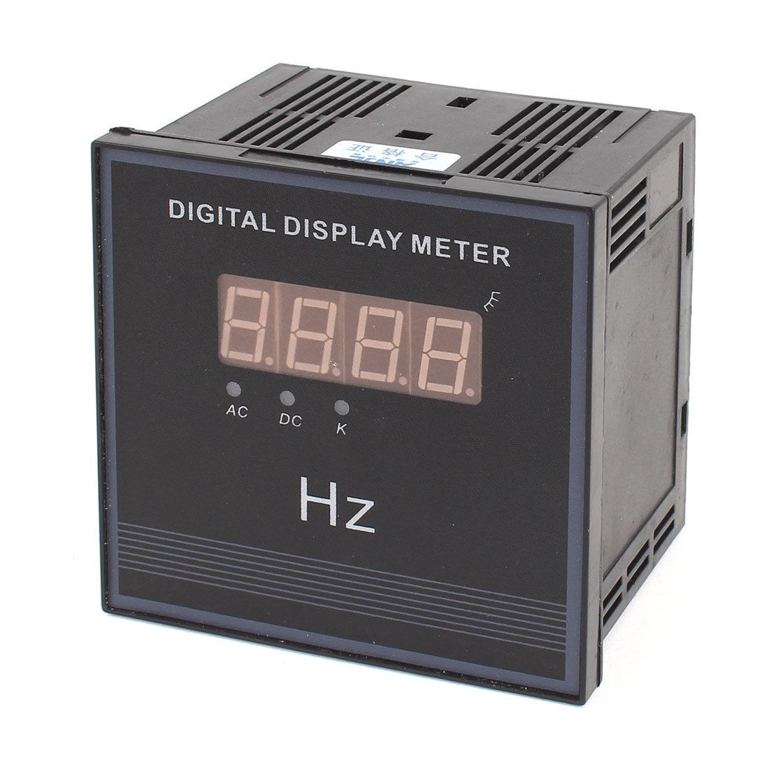 AC220V 16 Screw Terminals Square Panel 4 Bit Red LED Digit Display Meter