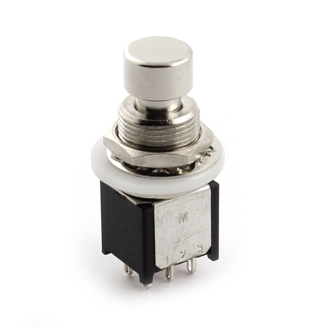 12mm Panel Mount DPDT Latching Electric Guitar Foot Switch