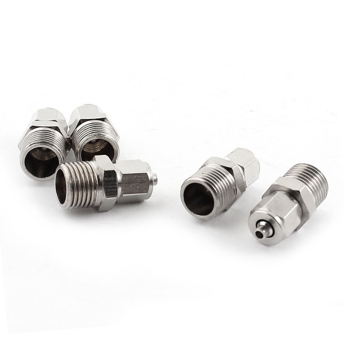 5X Pneumatic 3mmx4mm Air Tube Straight Quick Connectors Joints