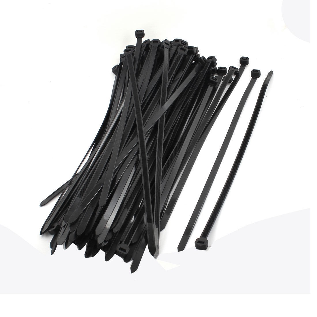 100 x Self Locking Electric Wire Cable Wrap Zip Ties 8 8mmx400mm