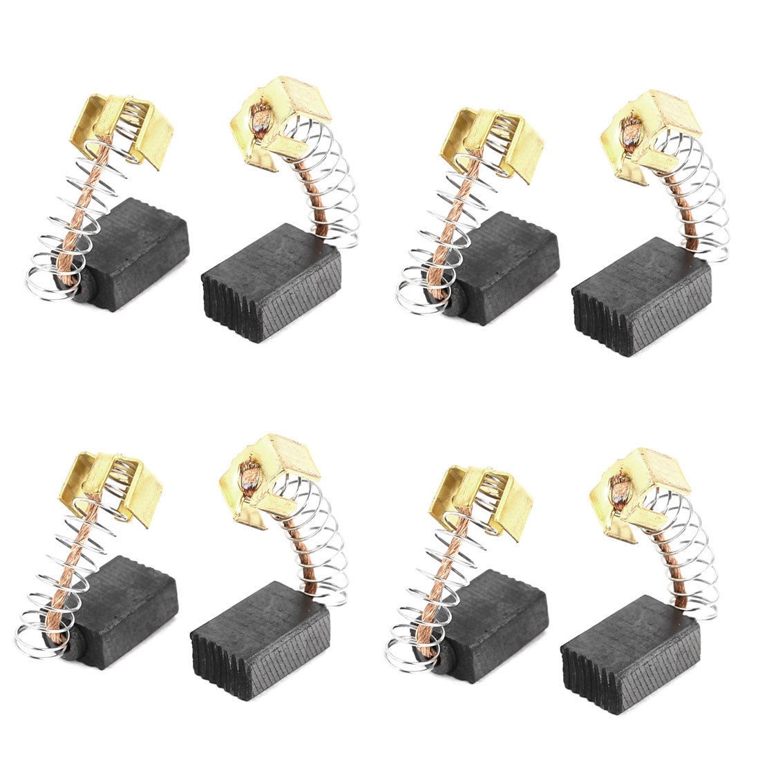 4 Pairs 10mm x 8mm x 5mm CB64 Carbon Brushes for Electric Drill Motor