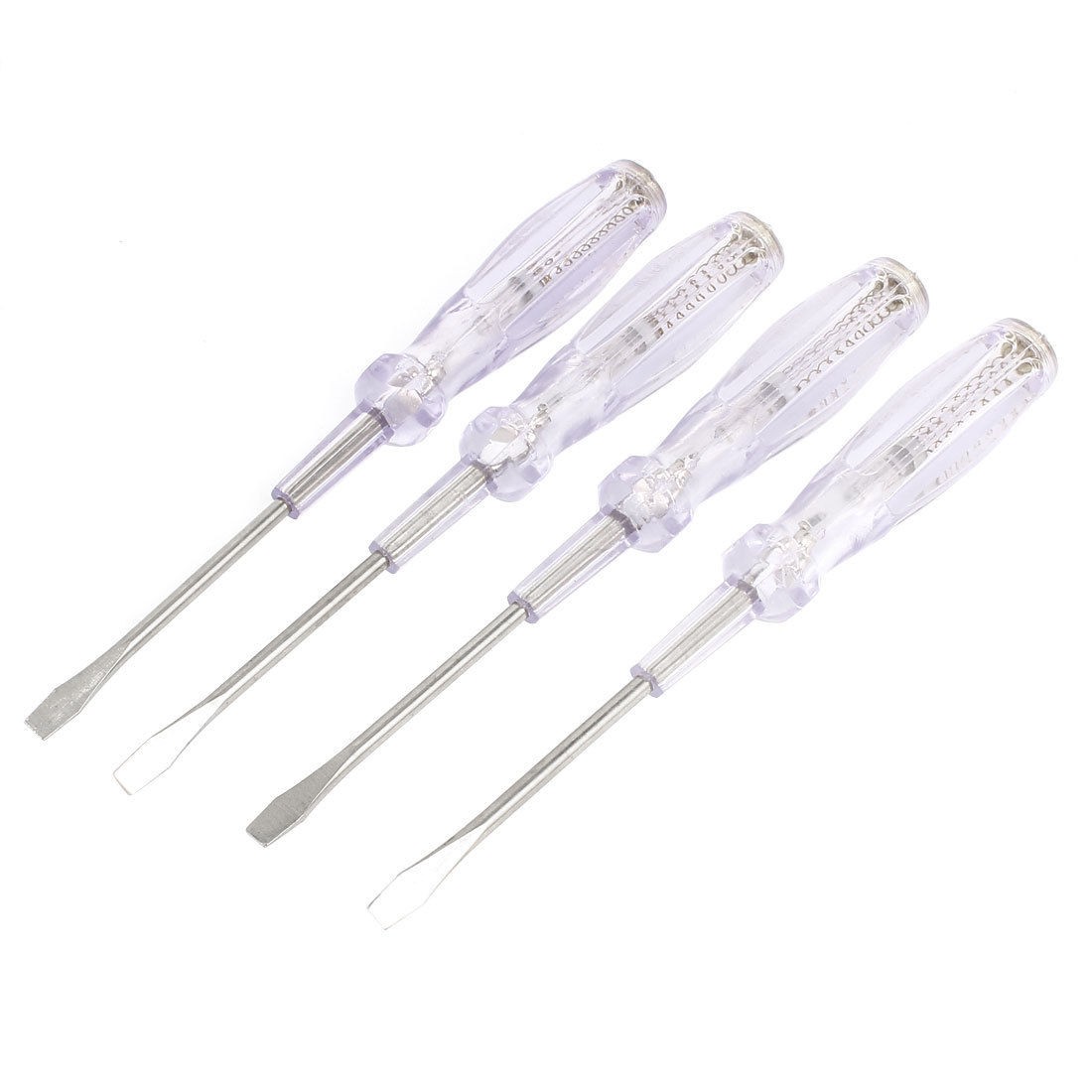 5mm Slotted Head Screwdriver Nonslip Grip Electroprobe AC 100 1000VAC 4pcs