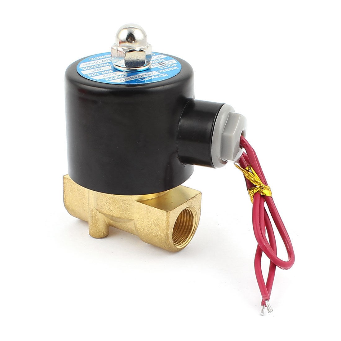 AC 110V 3 8BSP Female Thread 2 2 Way Electromagnetic Solenoid Valve