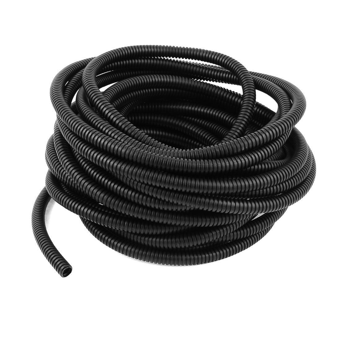 1/2" Diameter Flexible Corrugated Conduit Tube Pipe Hose Tubing 15M 49Ft