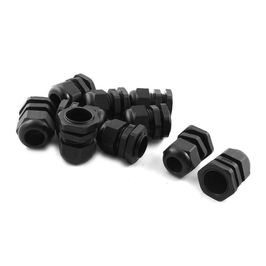 10pcs Waterproof PG 19 12 15mm Cable Range 24mm Thread OD Cables Gland