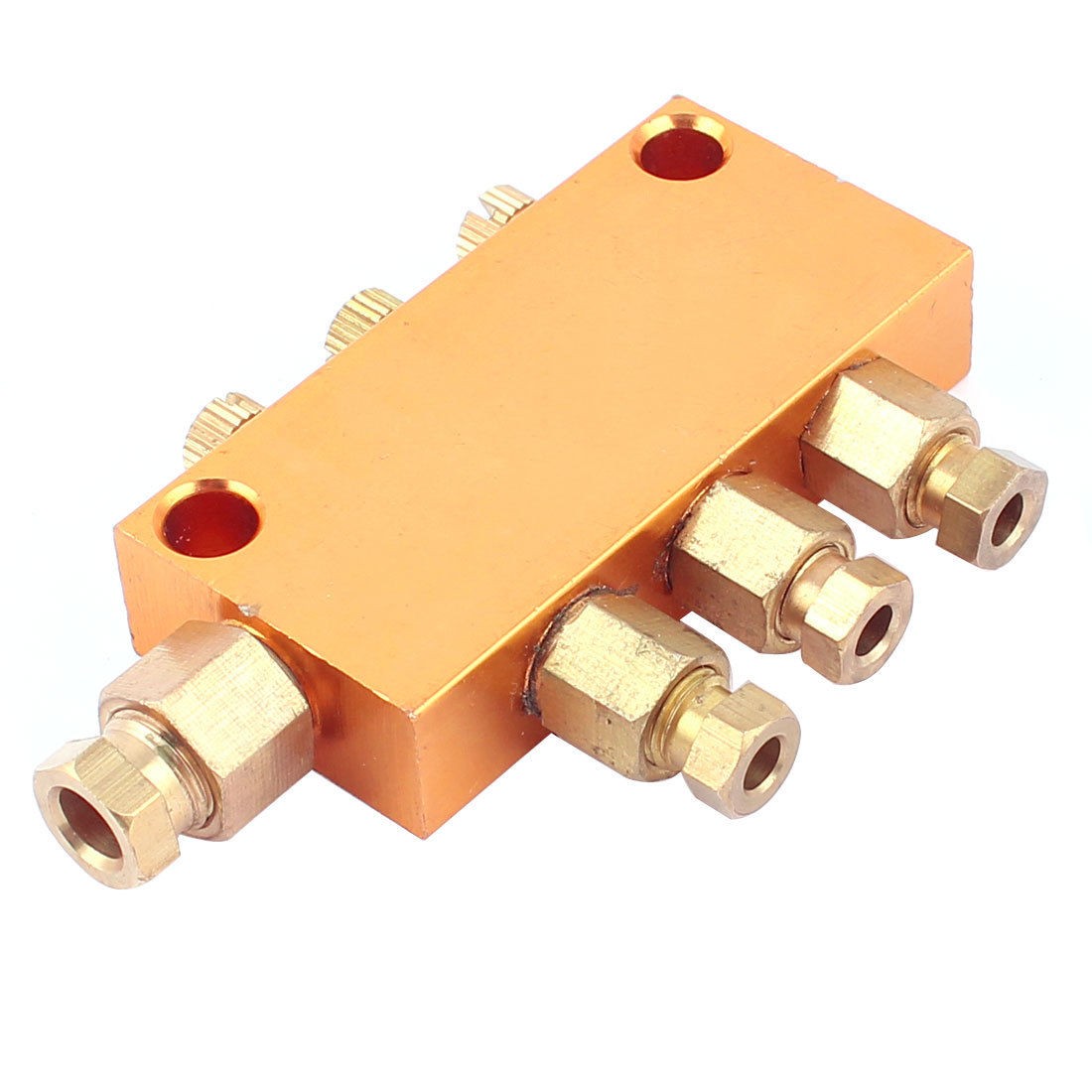 Grinder Pneumatic Adjustable 3 Ways Oil Distributor Manifold Block