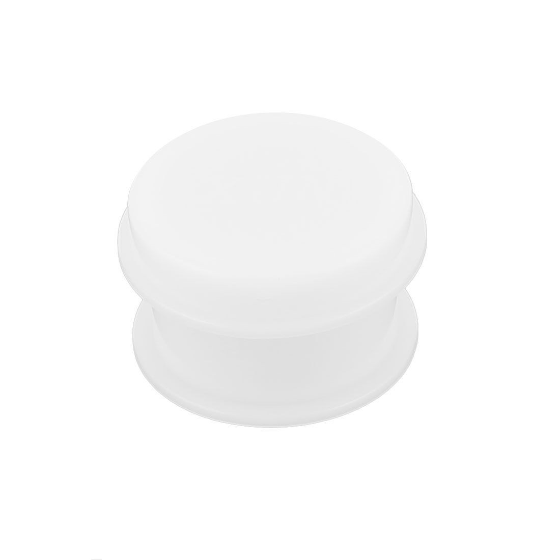 White 25mm x 18mm Metallographic Castable Cold Mounting Plastic Mold