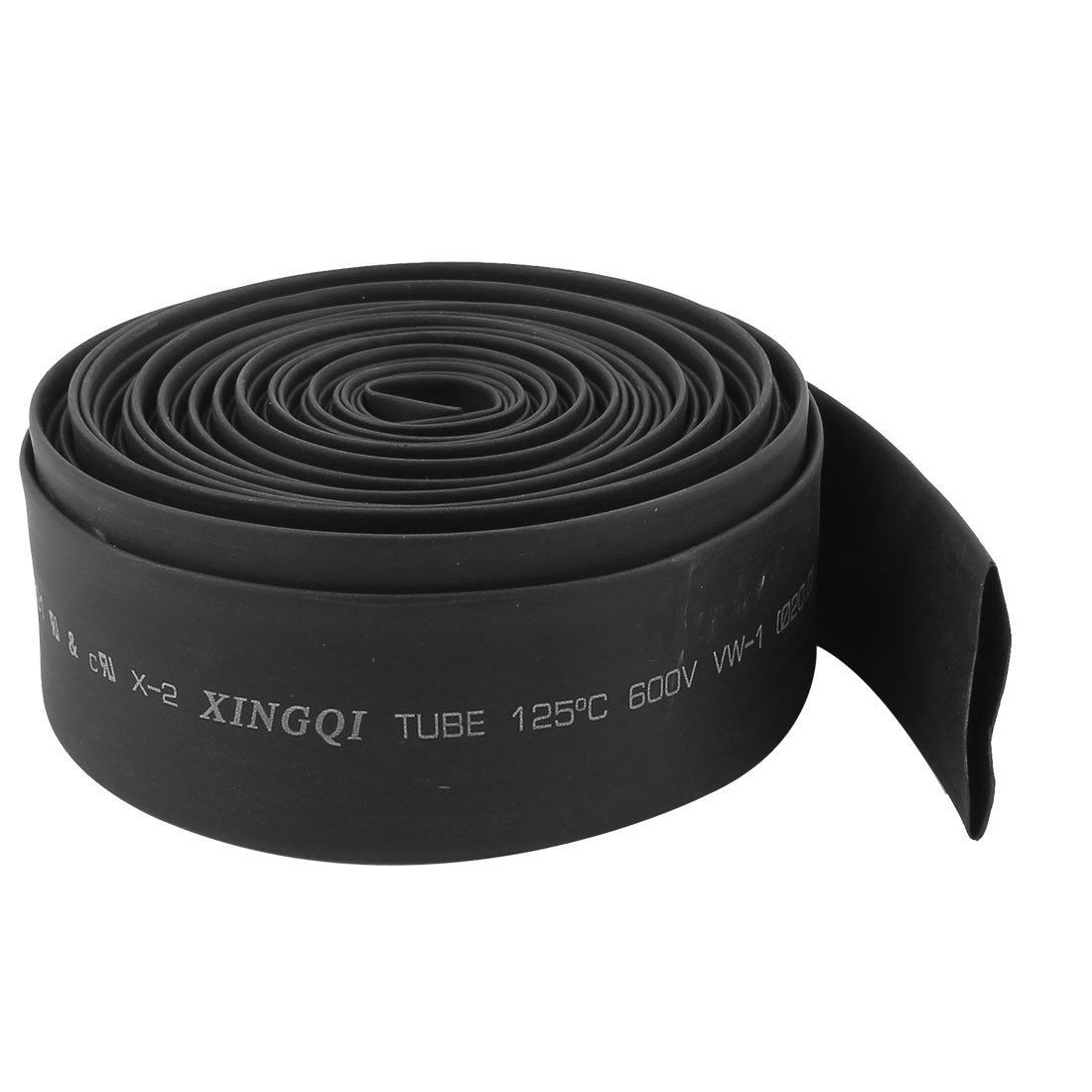 Ratio 2 1 Black Polyolefin 20mm Dia Heat Shrink Shrinkable Tube 7M