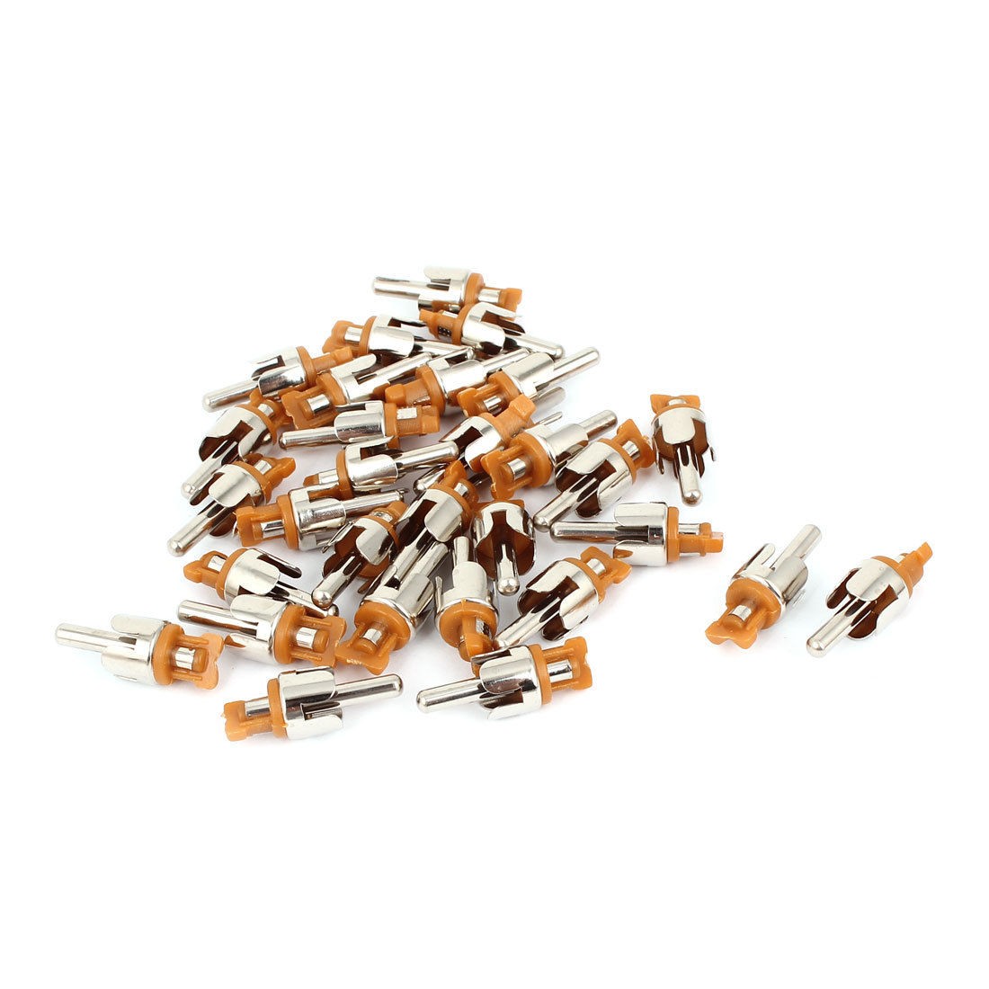 30pcs Spare Parts RCA Male Plug Audio Video Coupler Adapter Connector