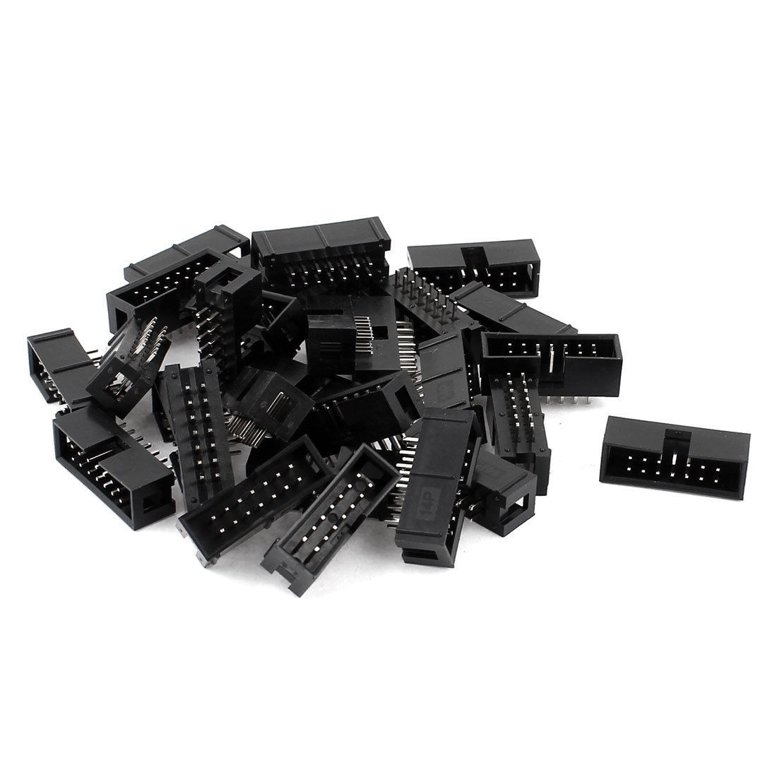 29 Pcs 2 54mm 2 7 14PIN Male IDC Socket Straight Box Header Connector