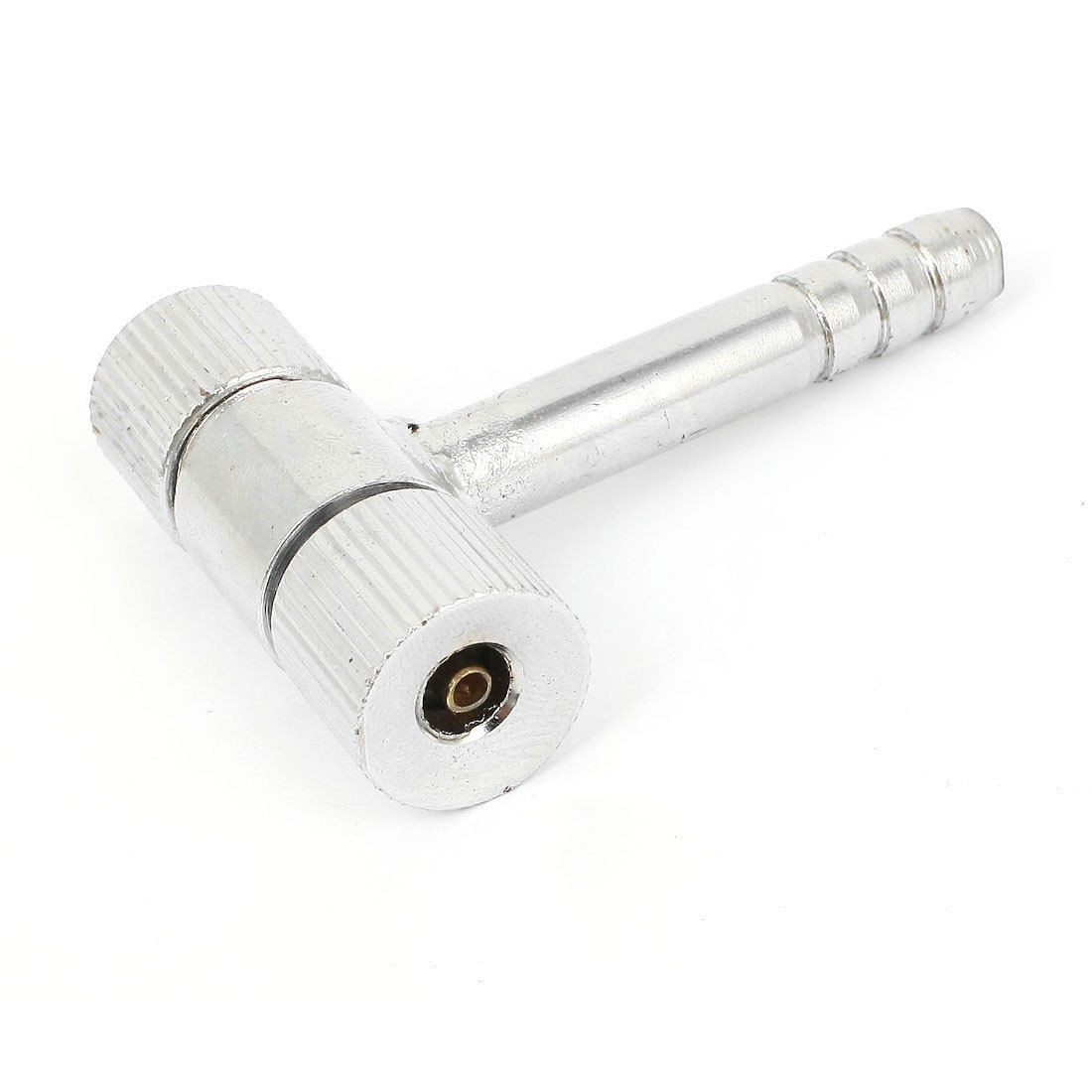 Air Pneumatic T Shape 8mm to 5mm Quick Coupler Connector Coupling Sliver Tone