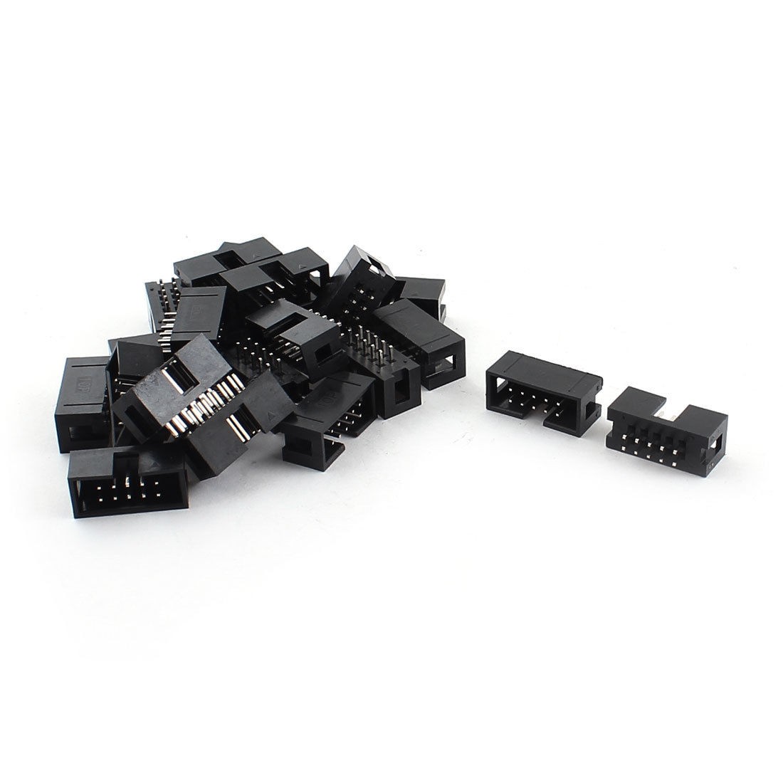 26 x 2 54mm 10pin Male Straight JTAG Header Connector for Flat Ribbon Cable