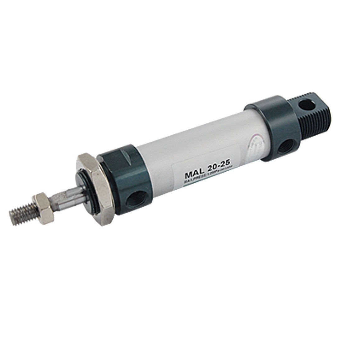 Single Rod 25 32" Bore 63 64" Stroke Pneumatic Cylinder