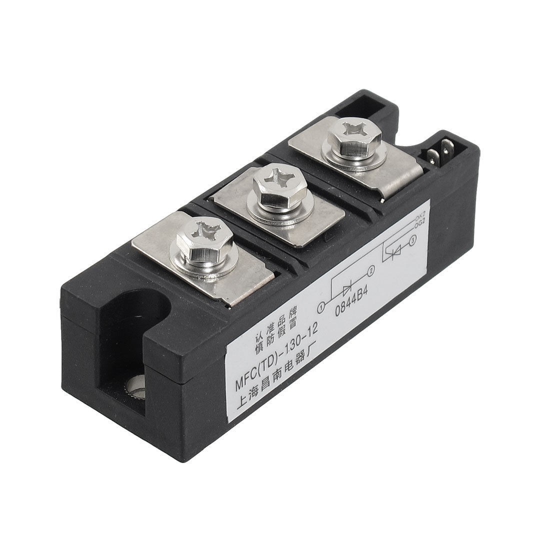 Black 3 Terminals Diode Rectifier Module Transistor AC 1600V 130A w Cable